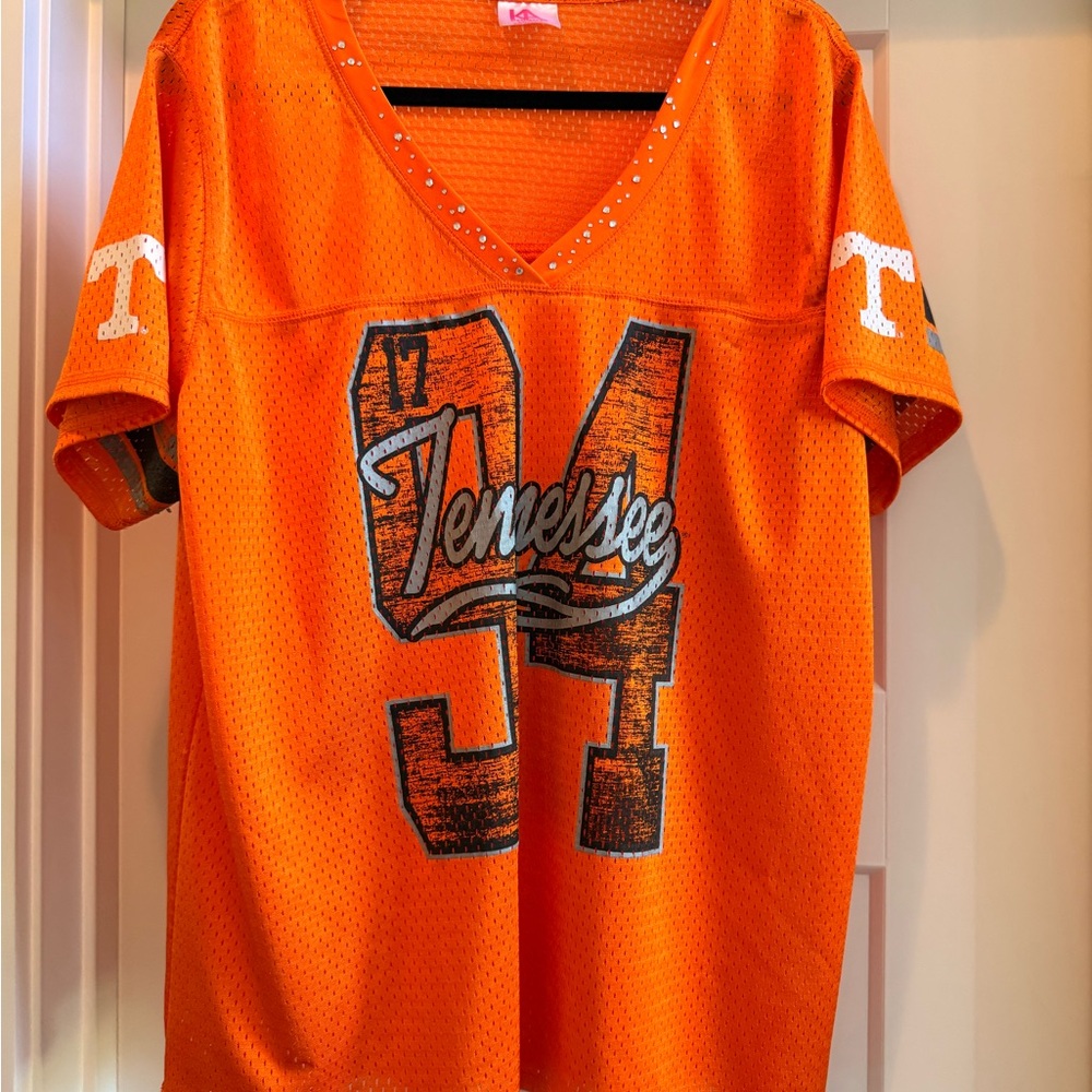 Knights Apparel Orange Jersey with Black Accents